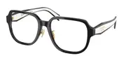 Prada PR B07VD Asian Fit 16K1O1 Men's Glasses Black Size 56 - Private Health Rebate - Blue Light Block Available