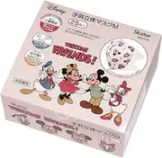 Skater MSKS25-A 3-Layer Non-woven 3D Mask, Medium, For Kids, 25 Pieces, Disney Mickey Mouse & Friends