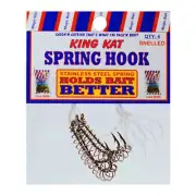 Dough Bait Snelled Spring Hooks 2 Packages