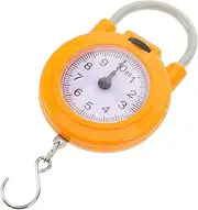 Generic Spring Balance Suitcases Suitcase Luggage Hanging Scale Fishing Weighing Scales Weight Scale High Precision Electronic Scale Convenient Scale for Home Spring Scales Plastic Yellow