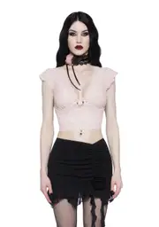 [Widow] Demure Vixen Lace Top