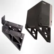 Custom Design Wall Brackets (2-Pack) for QNAP TS-264 Diskless NAS Storage System