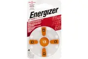 Energizer AZ10 Turn & Lock Zinc Air Batteries 4 Pack