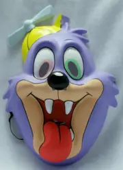 Tiny Toons Dizzy Devil Tazmanian Devil Taz Halloween Mask Looney Toons