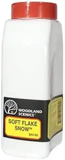 Soft Flake Snow Shaker, 57.7 in3