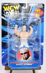 WCW NWO Scott Steiner Wrestling Figure WWF WWE NWA Big Poppa Pump NIB 1998