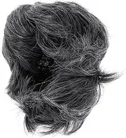 Abaodam Elderly Synthetic Grandpa Wig Short Wig for Men Decorative Cosplay Accessory for Parties Safe Material for Role Play and Fashion Shows