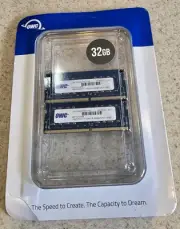 OWC 32GB (2x16GB) OWC2666DDR4S32P DDR4-2666 Kit for Apple Mac and PC