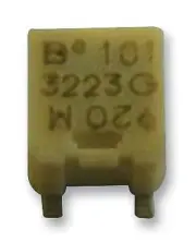 TRIMMER, 10K, 11 TURN, 1/4W, 20%, Trimmers, Potentiometers & Variable Resistors