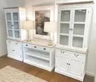 Hamptons Buffet 3 Piece Set Buffet & Hutch + Sideboard