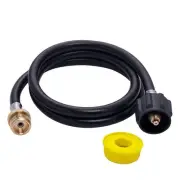 4FT Propane Adapter Hose for Camping Grills Heaters and Outdoor Cooking Needs