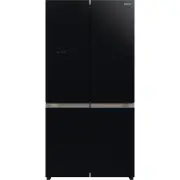 Hitachi 638L French Door Fridge - Black Glass RWB640VT0GBK