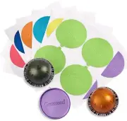 Grasseed Aluminum Foils Lids to Reuse Coffee Pods Compatible with Nespresso