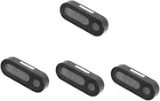 SOLUSTRE 4pcs Small Digital Clock Backlight Temperature Display for Car Dashboard Electronic Clock for Accurate Temperature Monitoring Low Light Conditions