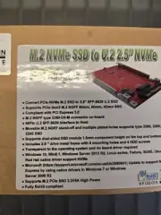 ISAT-M2MS mSATA and M.2 to 2.5'' SATA Adapter Tray Lot 2