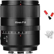 7artisans 85mm F1.8 Full-Frame AF Autofocus Portrait Lens, Fast Focusing, Large Aperture, with Customizable Button, Compatible for Nikon Z Mount Camera