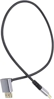 TINEASUR 8k Cable 0.5m Video Cord Male to Male Short Data Cable for Computer Projector High Speed Connector