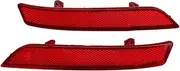 rear lights Rear Bumper Reflector Light Tail Bumper Fog Lights Bar Warning Lamp No Bulb For Peugeot 508 508 2011-2014(Left and Right)