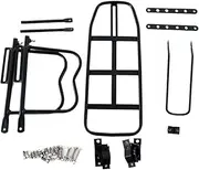bicyccle Rear Pannier Rack - Travel Rack, Waterproof Stable Bikes Rear Rack | Adjustable bicyccle Trunk Pannier Back Rack, Rust-Proof Anti-Sway Bicycles Packing Tool for Women Men Adult Family Friends