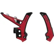 Acerbis Gas Gas MC/EC 125-500 24-25 Black/Red X-Grip Frame Guards
