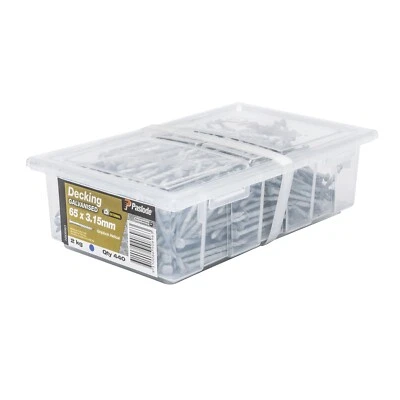Paslode 65 x 3.15mm 2kg Galvanised Griplock Nails - 440 Pack External Use