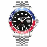 Mens Wrist Watch Stainless Steel Water Resistant Luminous Hands Date Time Quartz
