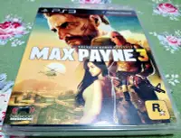 在飛比找Yahoo!奇摩拍賣優惠-幸運小兔 PS3 江湖本色 3 英文版 Max Payne 