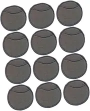 Healeved 12pcs Bamboo Fiber Makeup Remover Pads Reusable Facial Wipe Pads for Gentle Cleansing Skin Care for All Skin Types for Travel and Daily Use