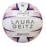 Laura Geitz Match Gripper Netball Hand Sewn Waterproof Official Size 4