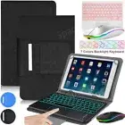 For Samsung Galaxy Tab A9 Plus A8 S7 S8 S9 Touchpad Keyboard Case Cover W/ Mouse