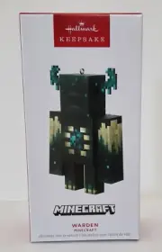 2023 Hallmark WARDEN MINECRAFT Keepsake Christmas Ornament Magic Light