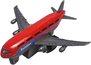 Pull Back Plane Toy - Small Airplane Set, Friction Powered Aircraft Toys | Durables Pull Back Planes Kids, Educational Airplane Toys, Small Toy Planes Toddler for Home Outdoors School