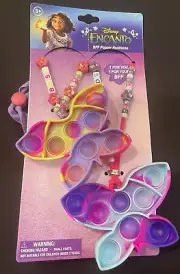 Disney Encanto BFF Friendship Popper Necklaces - Set of 2 Pop Fidget Toys