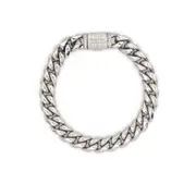 [Darkai] Darkai Chain-link Gold-plated Bracelet ONE SIZE SILVER