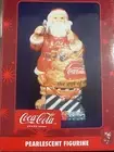 Coca Cola Santa Claus Pearlescent Figurine The Gift of Thirst NEW