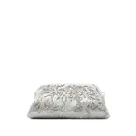 [Alberta Ferretti] Alberta Ferretti Beaded Lace Clutch ONE SIZE GREY