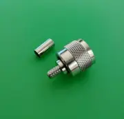 (10 SETS) UHF Male Crimp Type RG58/RG58U/RG142/LMR195 Connector - USA Seller