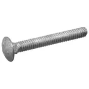 Hillman Carriage Bolt, Steel, 3/8-16 x 2-In., 100-Pk. -240156