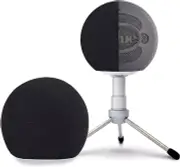 Blue Snowball Pop Filter Windscreen - Professional Snowball Ice Mic Foam Wind
