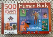 HINKLER Puzzlebilities Human Body 500 Piece Jigsaw Puzzle 625 x 496mm BRAND NEW