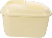 LOORGVEL Airtight Rice Storage Container with Clear Window Capacity Grain Bucket for Dry Food for Rice Beans and Cereal Storage Essential Kitchen Organizer