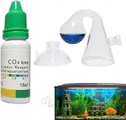 CO2 Drop Checker Kit | Portable CO2 Monitor Kit | Accurate Aquarium CO2 System, Aquarium CO2 Monitoring System, CO2 Testing Kit for Aquarium, Portable CO2 Measurement Kit