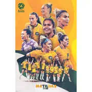 Matildas 2024 It's Done Poster 91.5x61cm Home/Room Wall Hanging Wall Decor