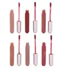 6pcs Matte Lip Gloss Sets 2.5ml Moisturizing Nonstick Cup Liquid Lip Color F SD0