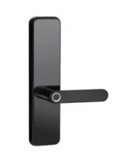NEW Lemaar Black Rectangle Latch Smart Lock keyless Entry Fingerprint Entry
