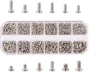 INCREWAY 1050pcs Metric M1.4 M1.6 M2 M2.5 Laptop Notebook Computer Screw Assortment Kit