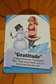WENCH - GRATITUDE Board Game Promo Expansion Preorder Bonus Card MYNDzei