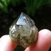 13g 30mm Ghost Nirvana Quartz Natural Green Tourmaline Hair Rutilated Quartz