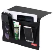 Hakacc Bedside Storage Organizer With Pocketsbedside Caddy,remote Con