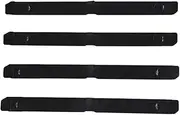 NEGRO 4pcs Roof Carrier Bracket Cover,Fit for Opel, Astra H 51 87 877 Plastic Car Accessories Automotive Exterior Roof Rail Rack Roof Rack Shield
